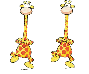 afbeelding giraffen